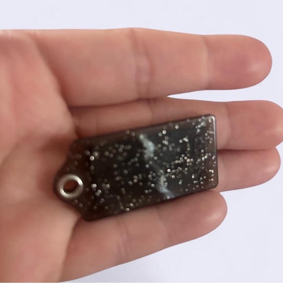 Coach Glittery Bag Tag - Picture 3 of 3